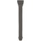 Ekena Millwork 2 1/4"W x 7"D x 14"H Stockport Wood Vintage Decor Bracket, Reclaimed Grey BKTWD02X07X14STGY - alternate 3